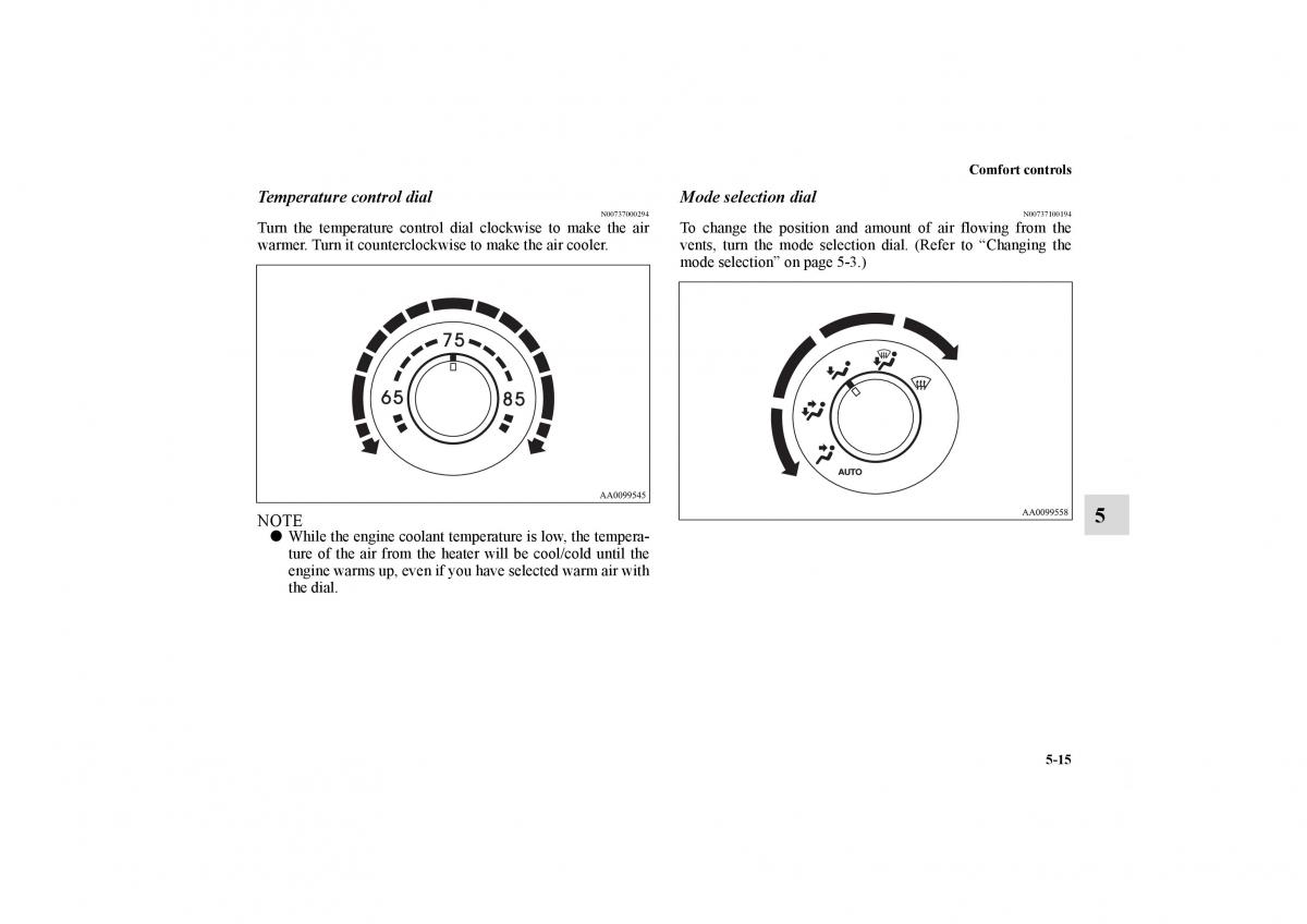 Mitsubishi Galant IX 9 owners manual / page 252