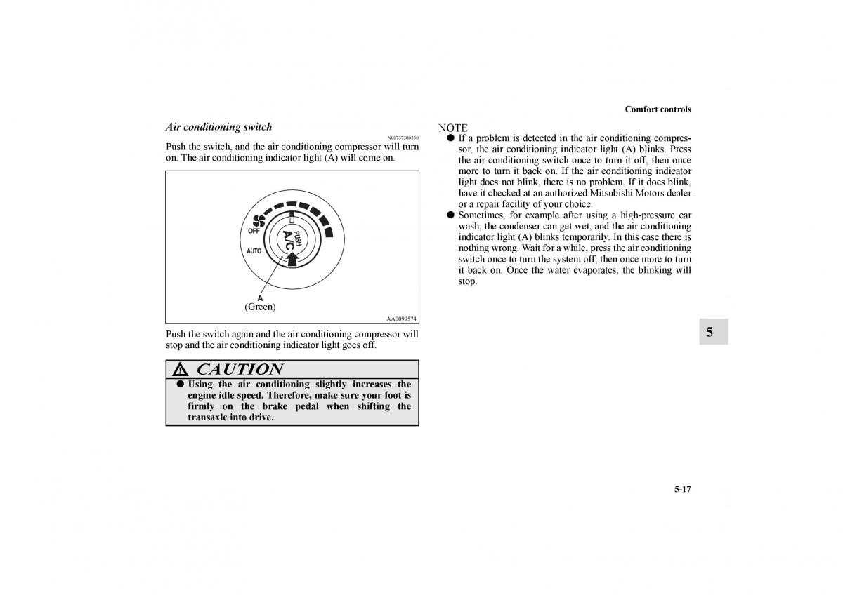 Mitsubishi Galant IX 9 owners manual / page 254