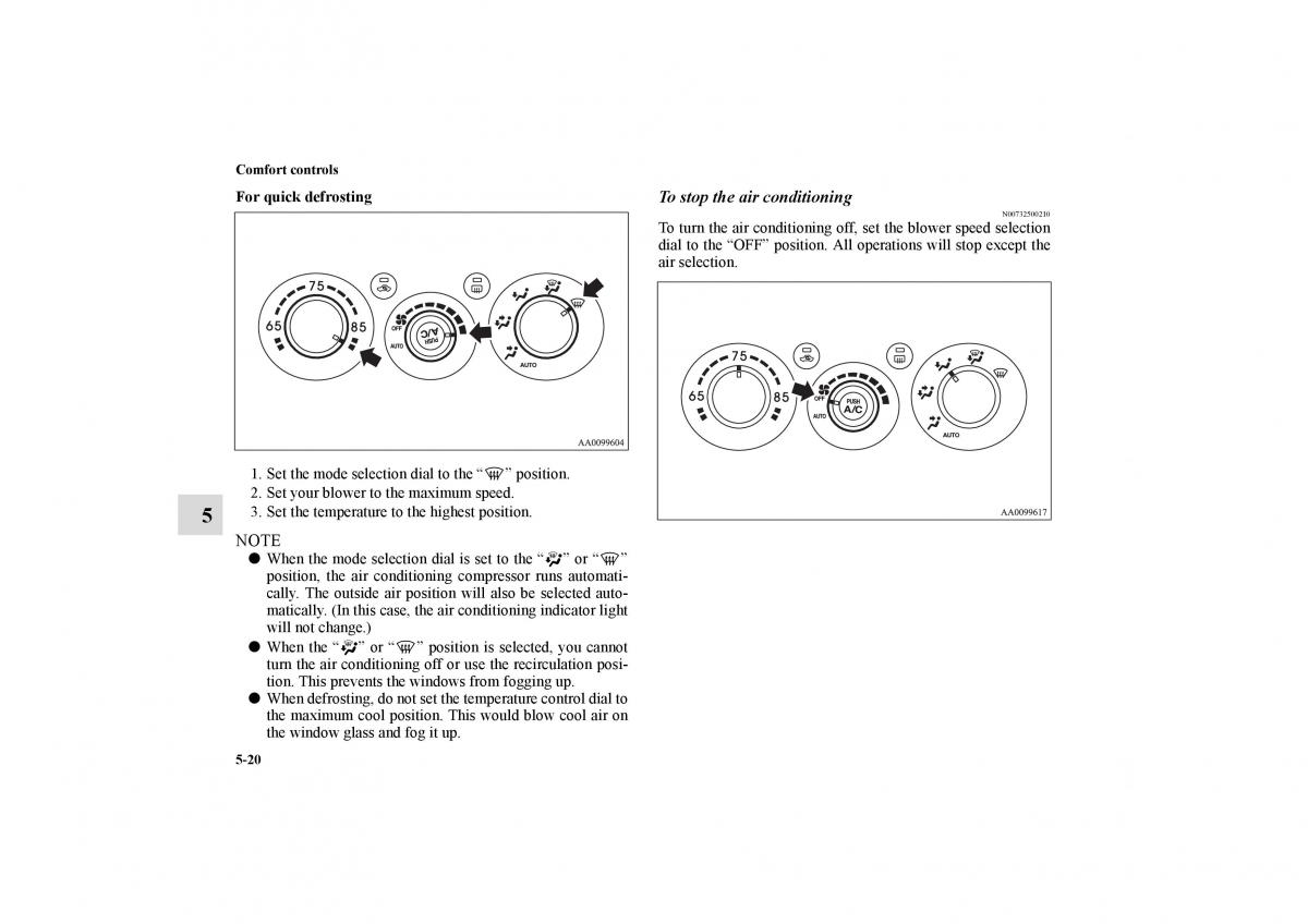 Mitsubishi Galant IX 9 owners manual / page 257