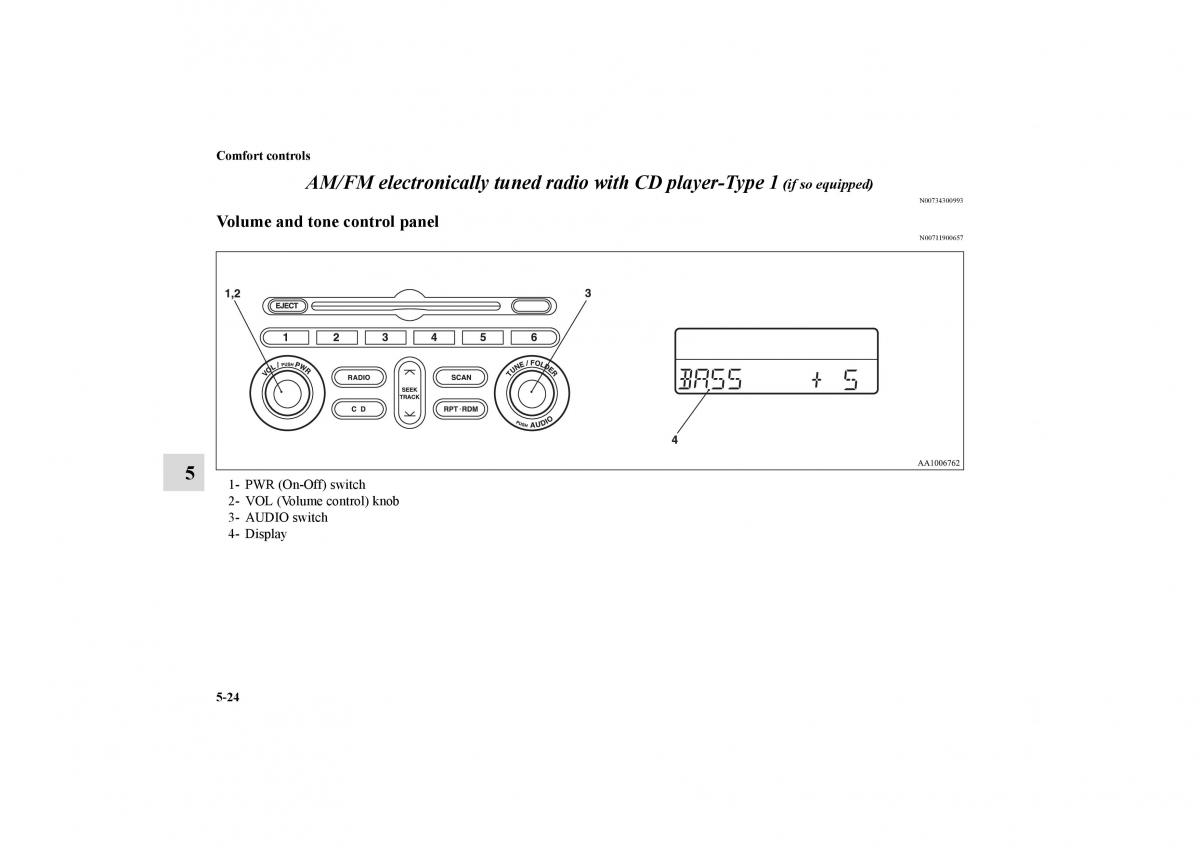 Mitsubishi Galant IX 9 owners manual / page 261