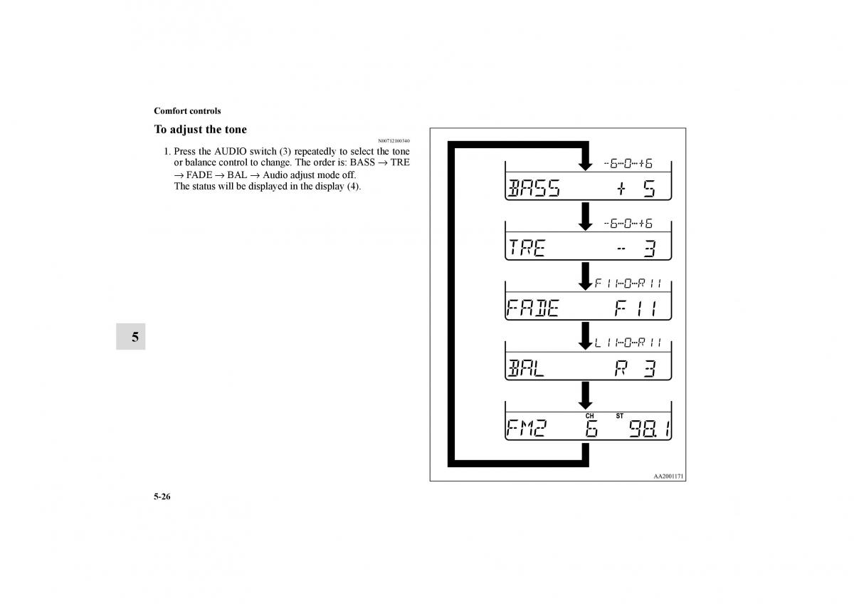 Mitsubishi Galant IX 9 owners manual / page 263