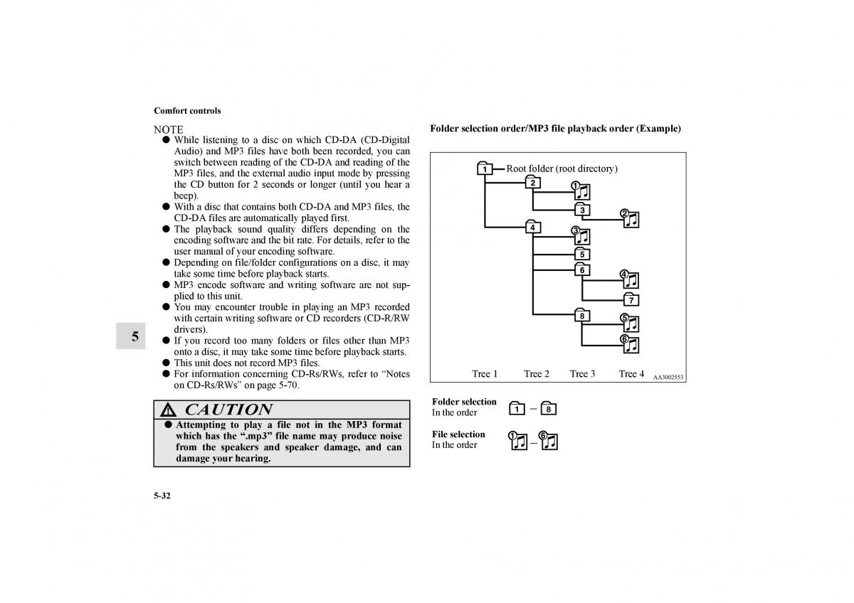 Mitsubishi Galant IX 9 owners manual / page 269