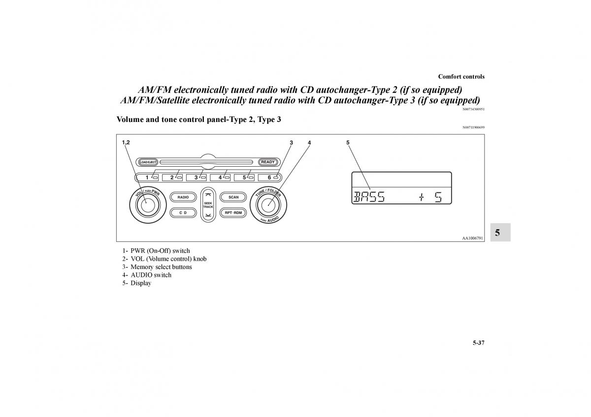 Mitsubishi Galant IX 9 owners manual / page 274