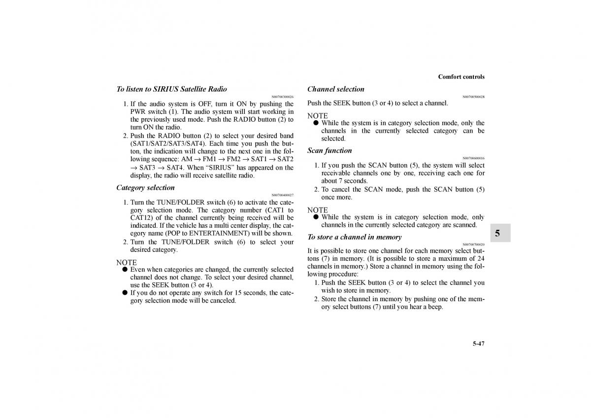 Mitsubishi Galant IX 9 owners manual / page 284