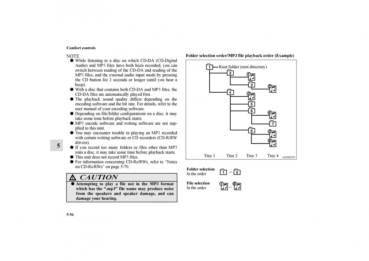 Mitsubishi Galant IX 9 owners manual / page 293