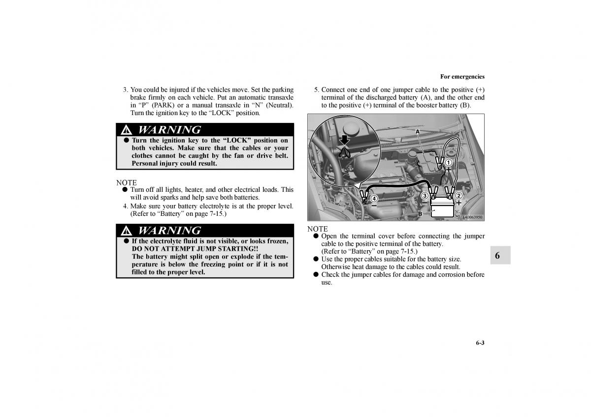 Mitsubishi Galant IX 9 owners manual / page 314