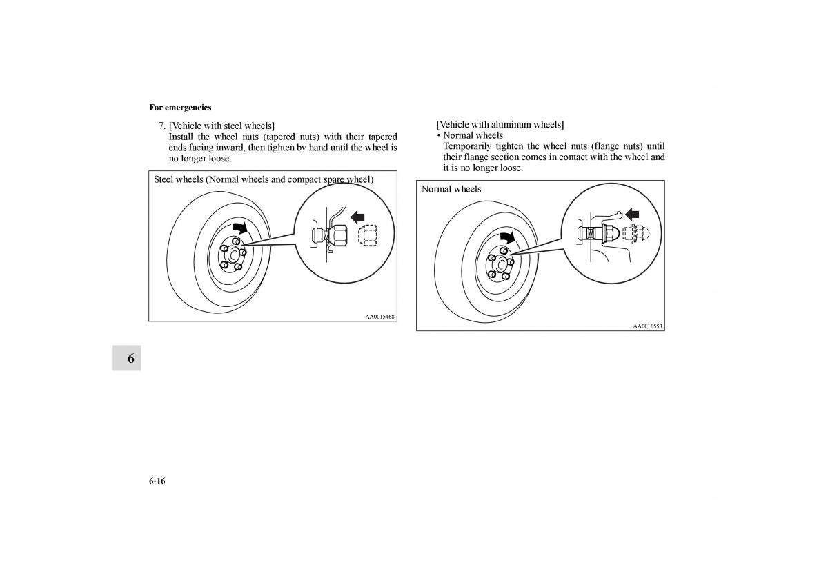 Mitsubishi Galant IX 9 owners manual / page 327