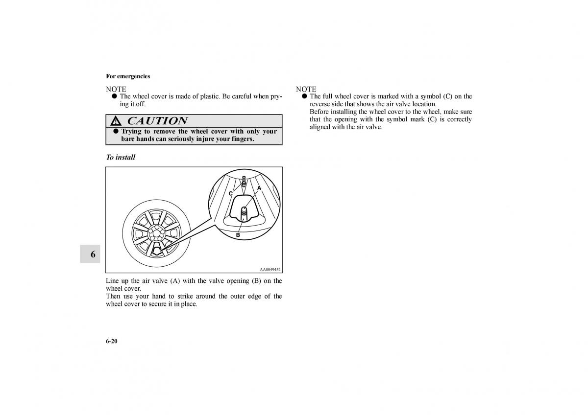 Mitsubishi Galant IX 9 owners manual / page 331