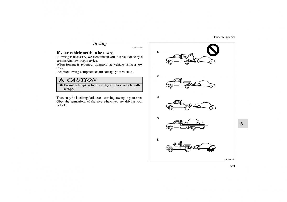 Mitsubishi Galant IX 9 owners manual / page 332