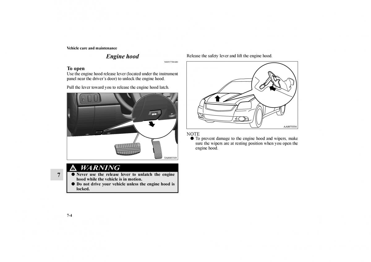 Mitsubishi Galant IX 9 owners manual / page 339