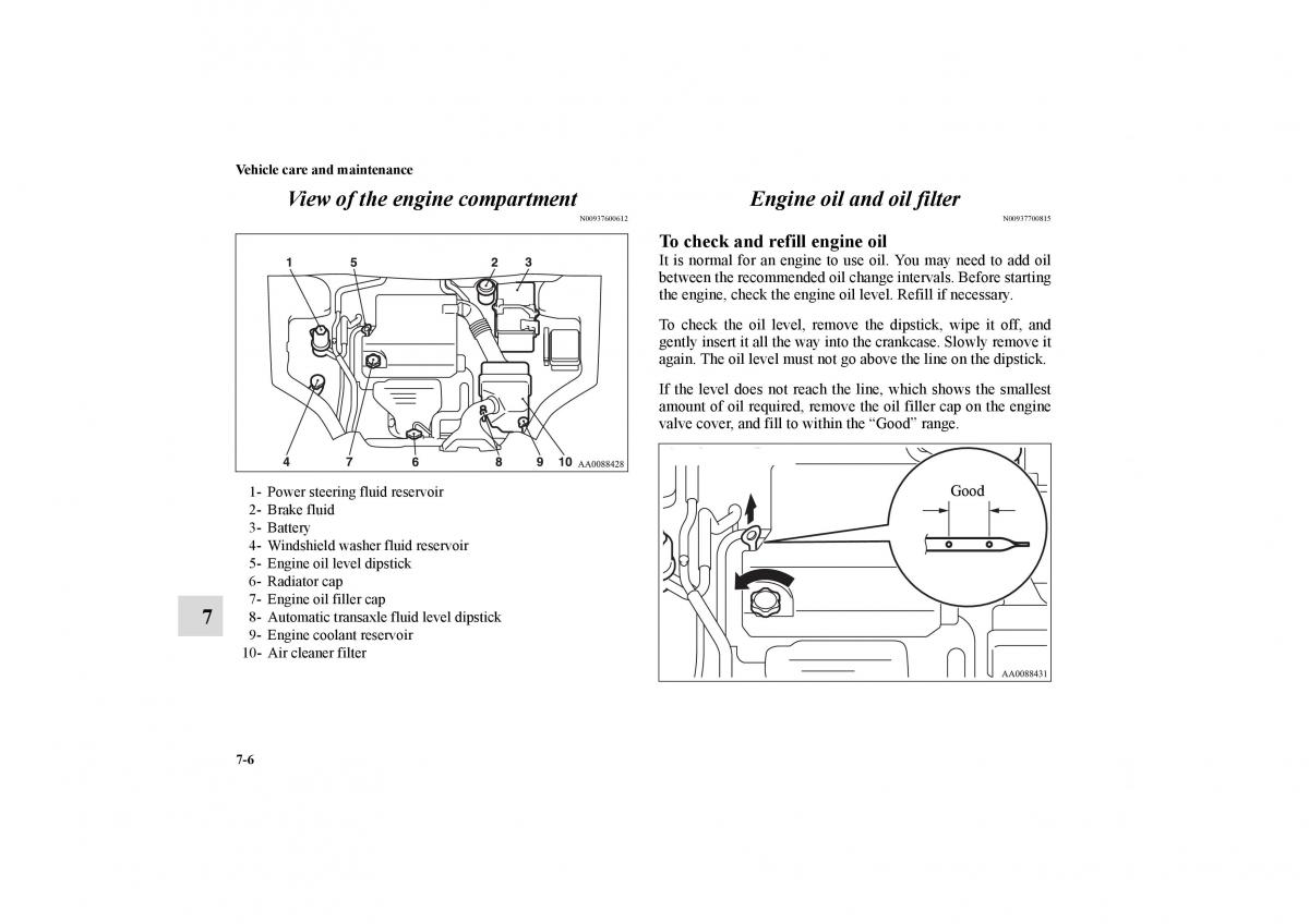 Mitsubishi Galant IX 9 owners manual / page 341