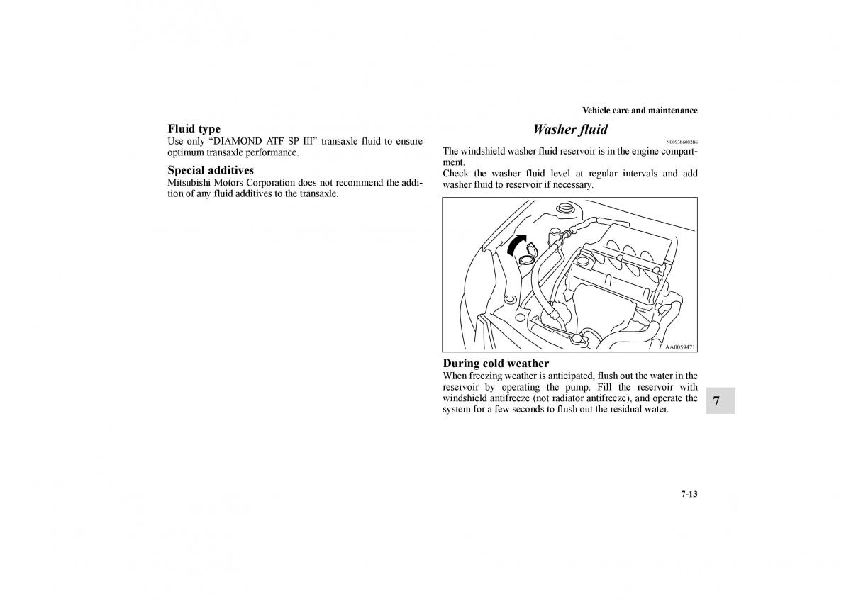 Mitsubishi Galant IX 9 owners manual / page 348