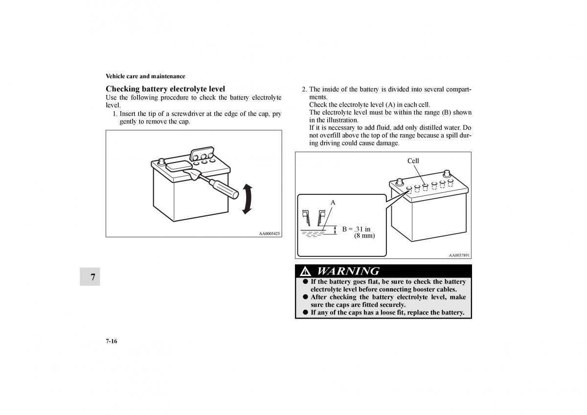 Mitsubishi Galant IX 9 owners manual / page 351