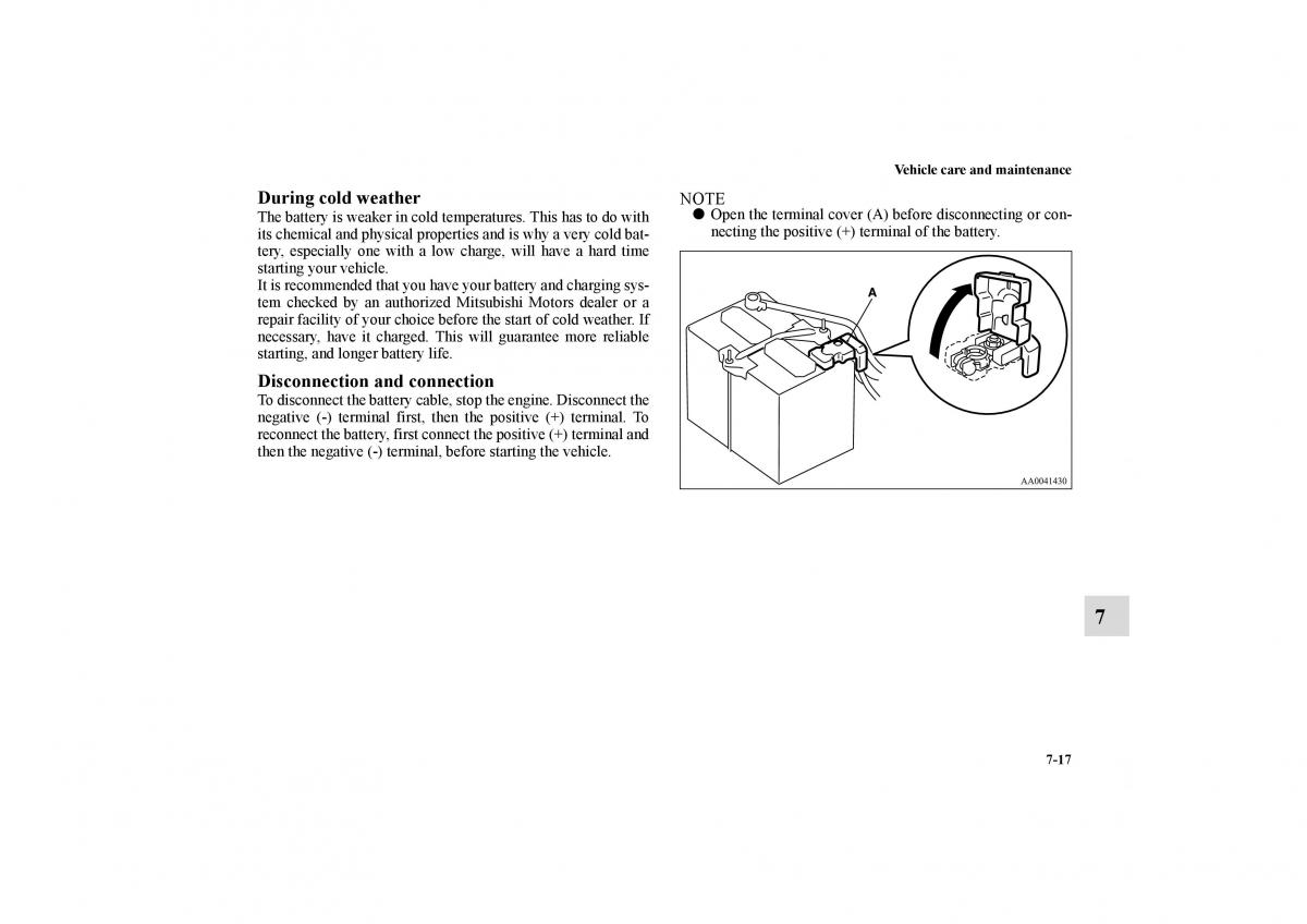 Mitsubishi Galant IX 9 owners manual / page 352