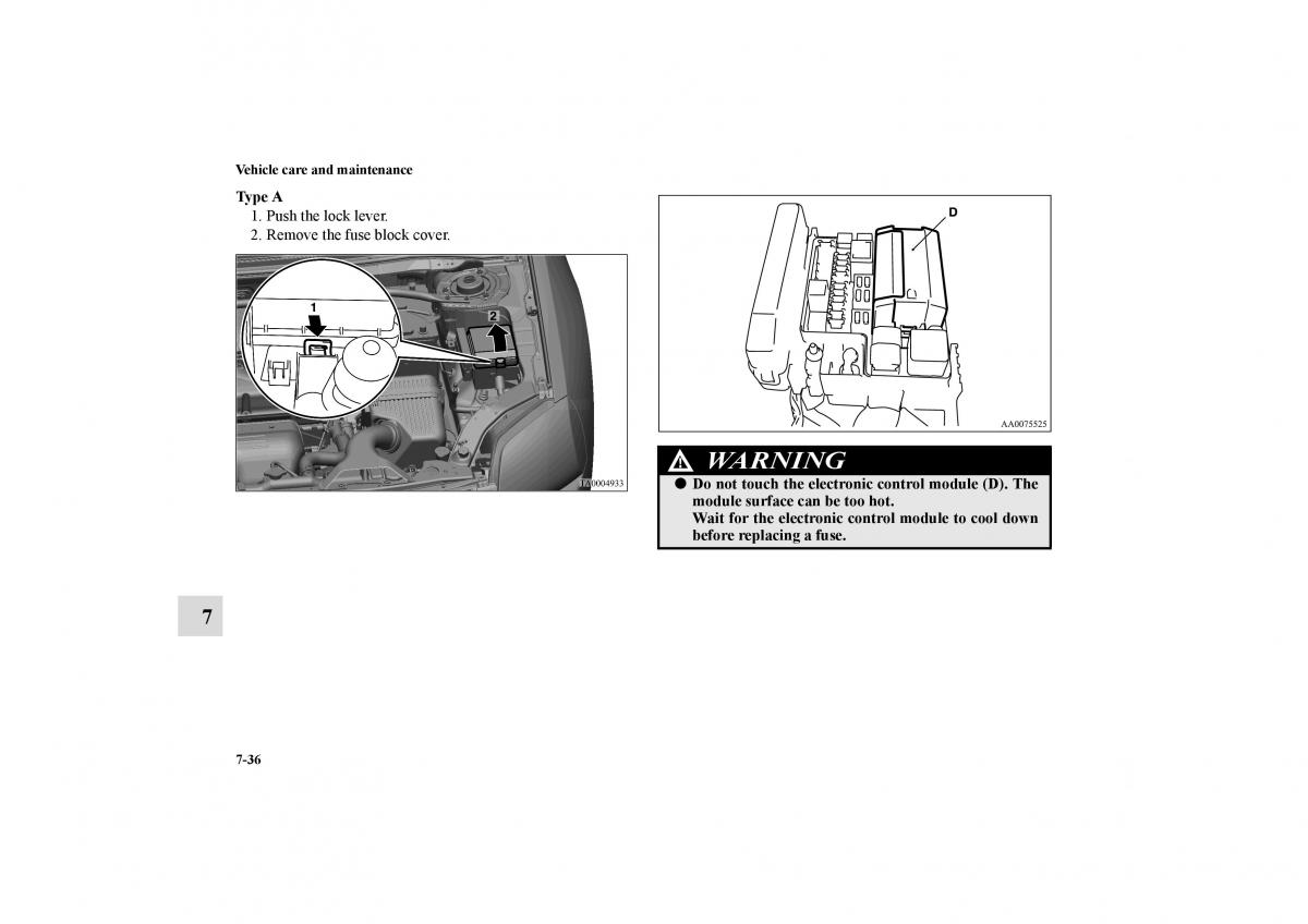 Mitsubishi Galant IX 9 owners manual / page 371