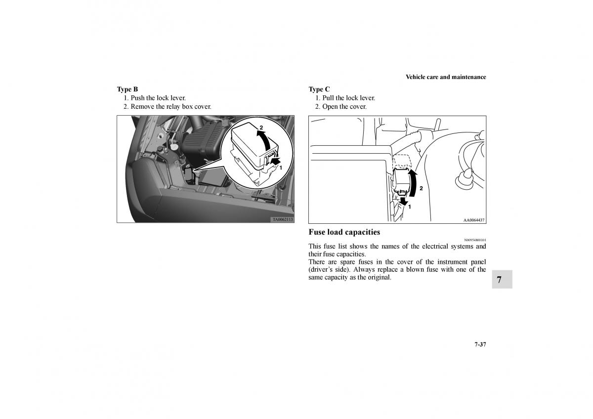 Mitsubishi Galant IX 9 owners manual / page 372