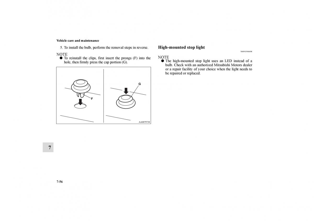 Mitsubishi Galant IX 9 owners manual / page 391