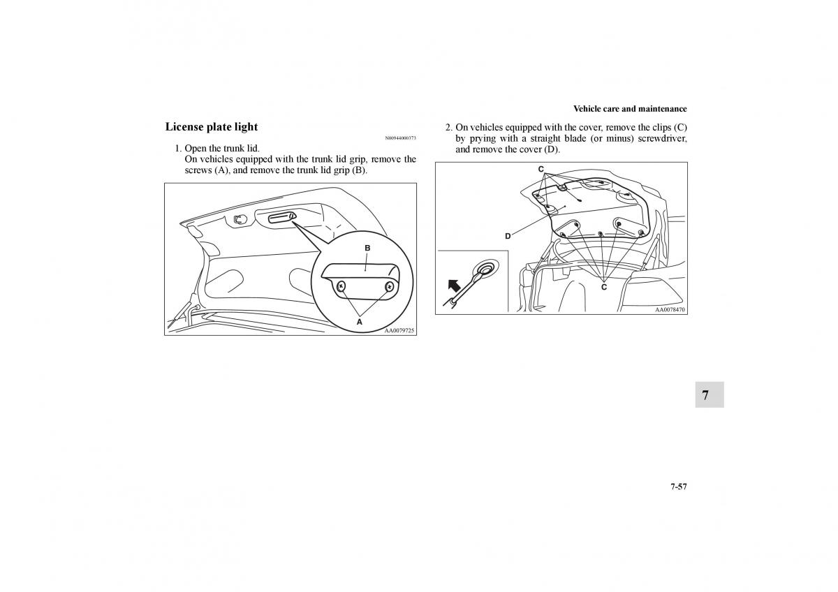 Mitsubishi Galant IX 9 owners manual / page 392