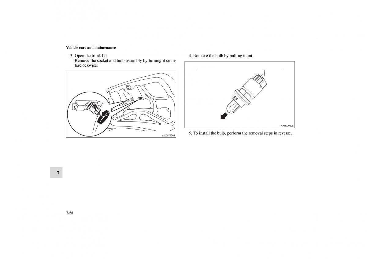 Mitsubishi Galant IX 9 owners manual / page 393