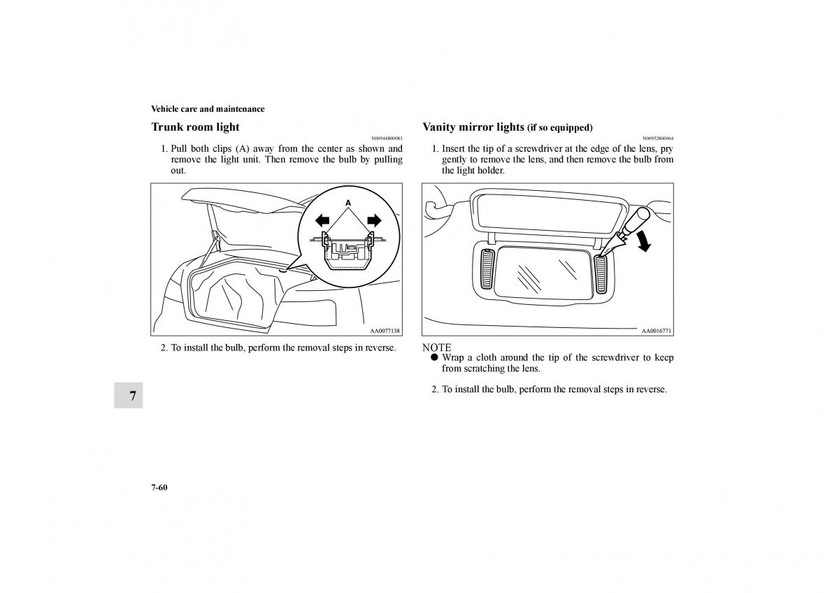 Mitsubishi Galant IX 9 owners manual / page 395