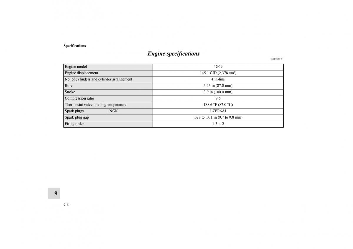 Mitsubishi Galant IX 9 owners manual / page 413