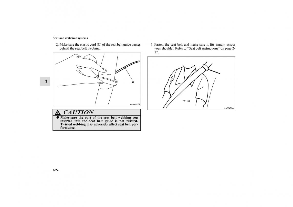 Mitsubishi Galant IX 9 owners manual / page 51