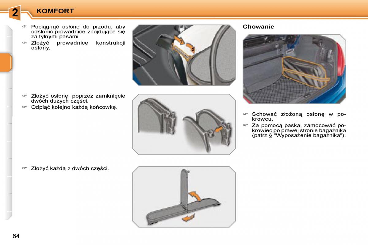 Peugeot 207 CC instrukcja obslugi / page 62