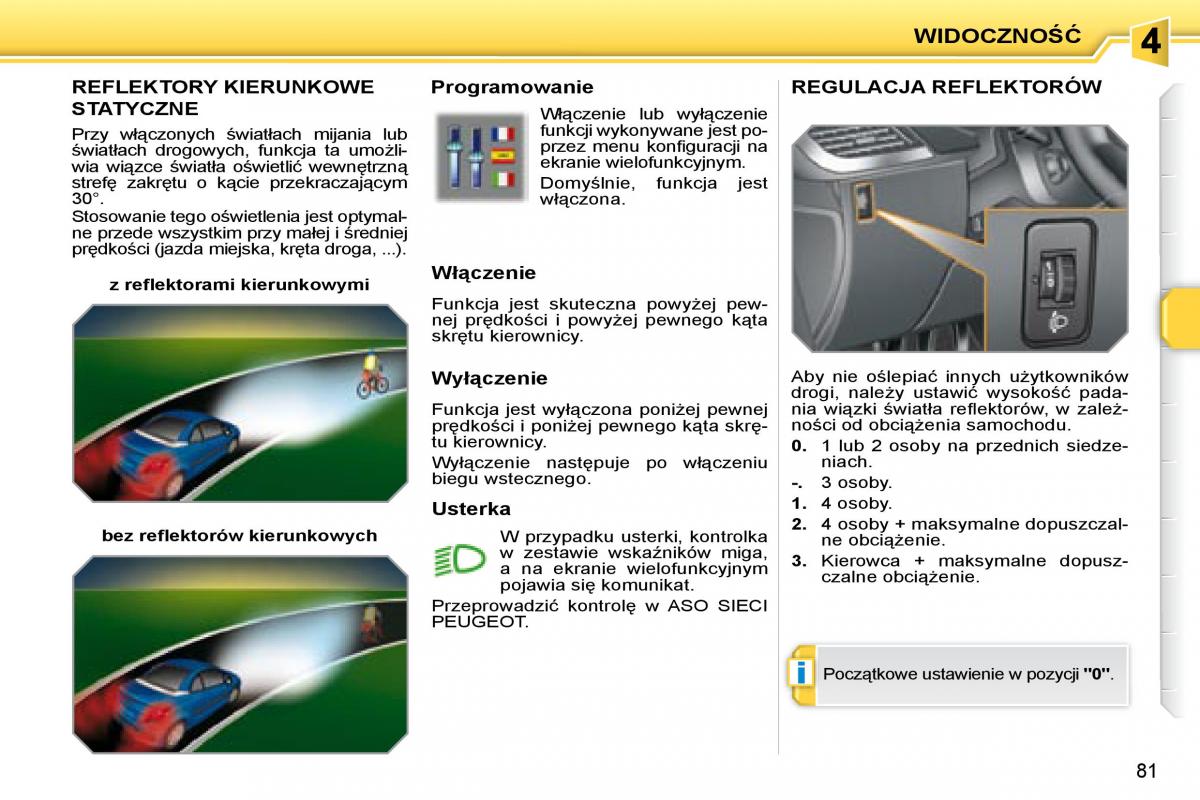 Peugeot 207 CC instrukcja obslugi / page 79