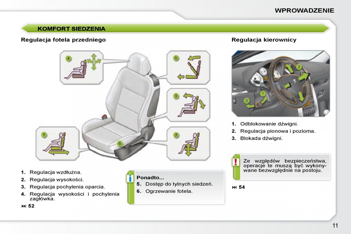 Peugeot 207 CC instrukcja obslugi / page 8