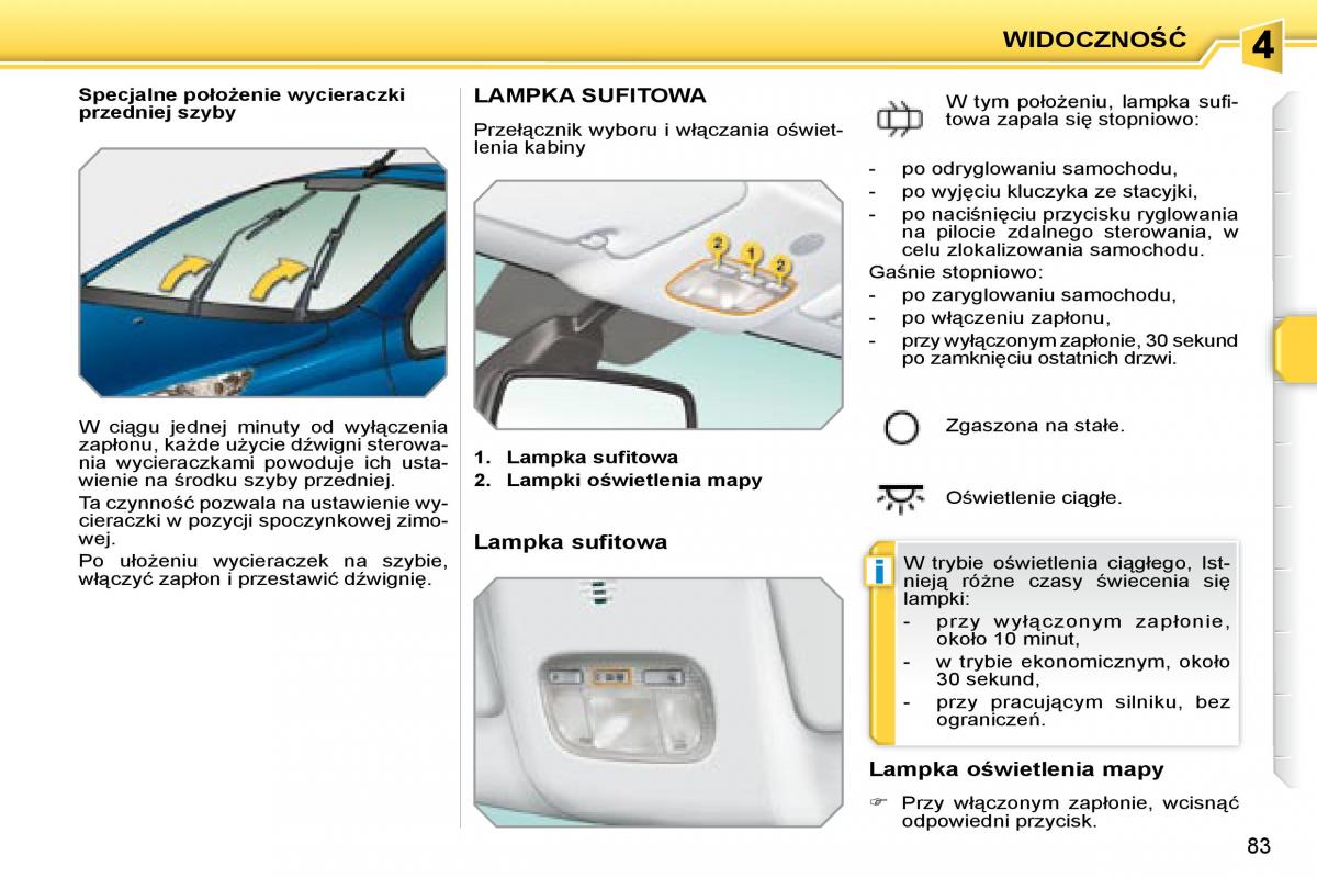 Peugeot 207 CC instrukcja obslugi / page 81