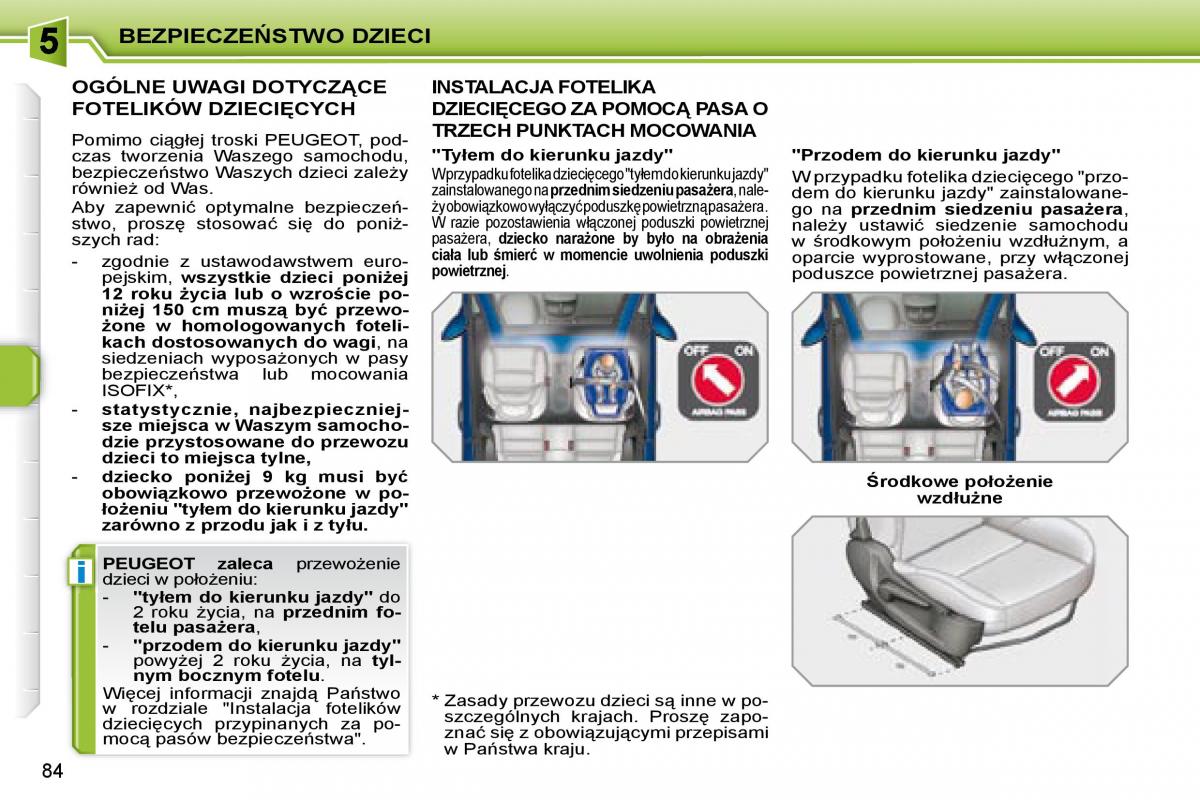 Peugeot 207 CC instrukcja obslugi / page 83