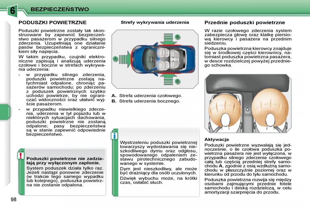 Peugeot 207 CC instrukcja obslugi / page 97