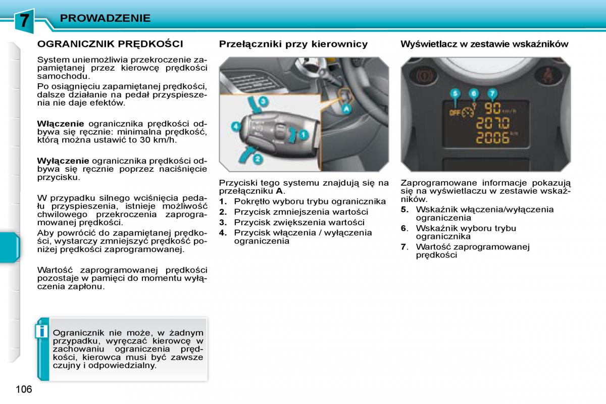 Peugeot 207 CC instrukcja obslugi / page 105