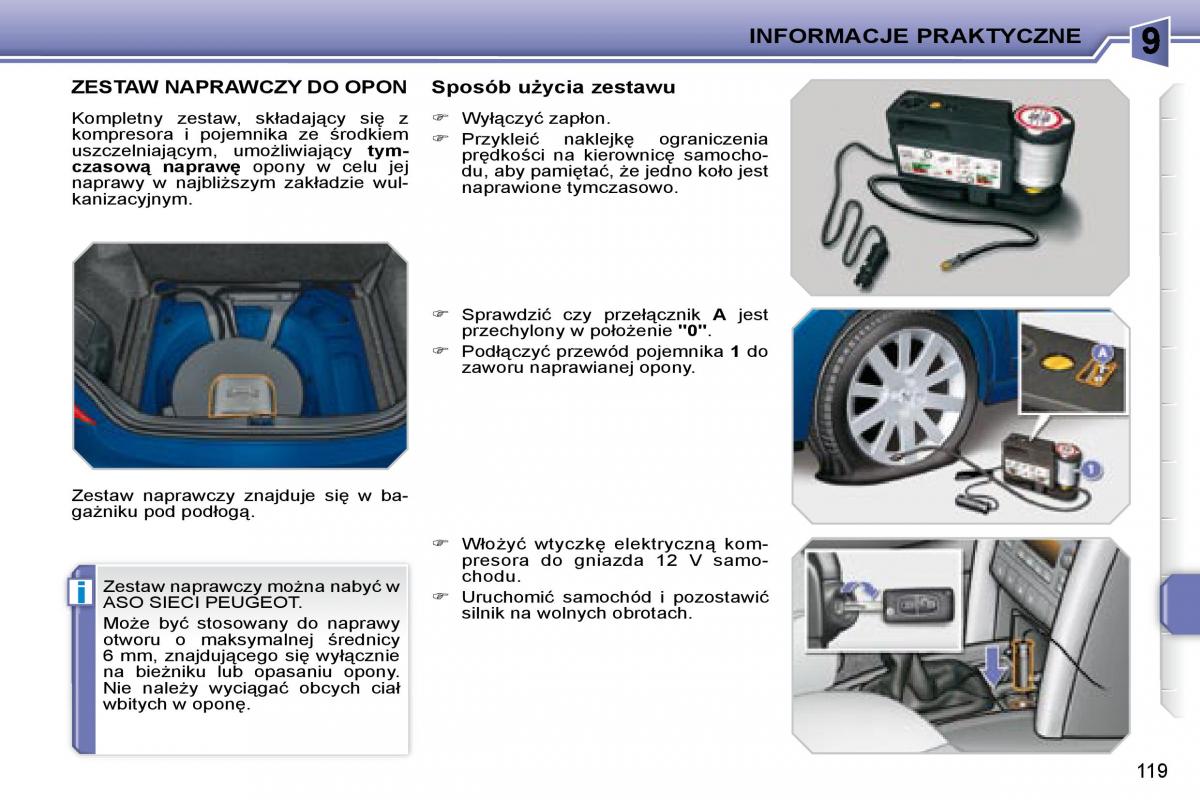 Peugeot 207 CC instrukcja obslugi / page 118