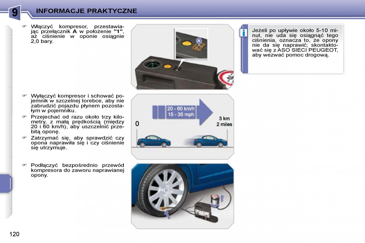 Peugeot 207 CC instrukcja obslugi / page 119