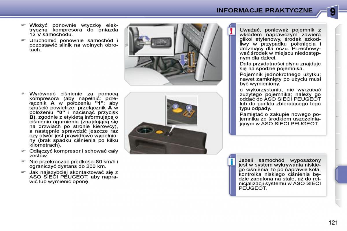 Peugeot 207 CC instrukcja obslugi / page 120