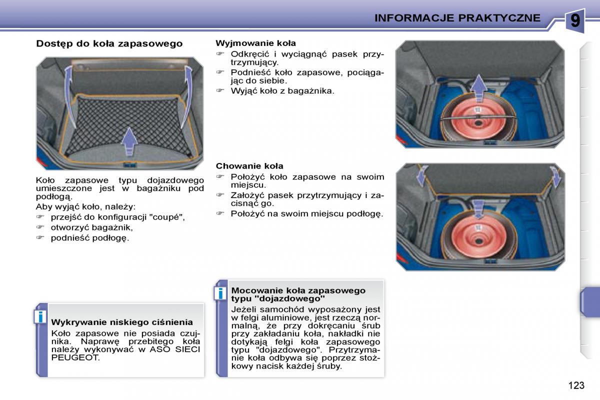 Peugeot 207 CC instrukcja obslugi / page 122