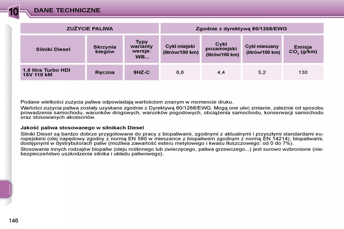 Peugeot 207 CC instrukcja obslugi / page 145