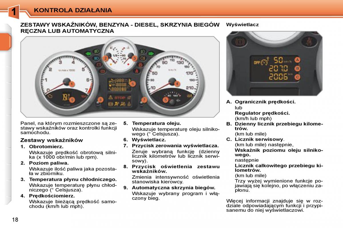 Peugeot 207 CC instrukcja obslugi / page 15