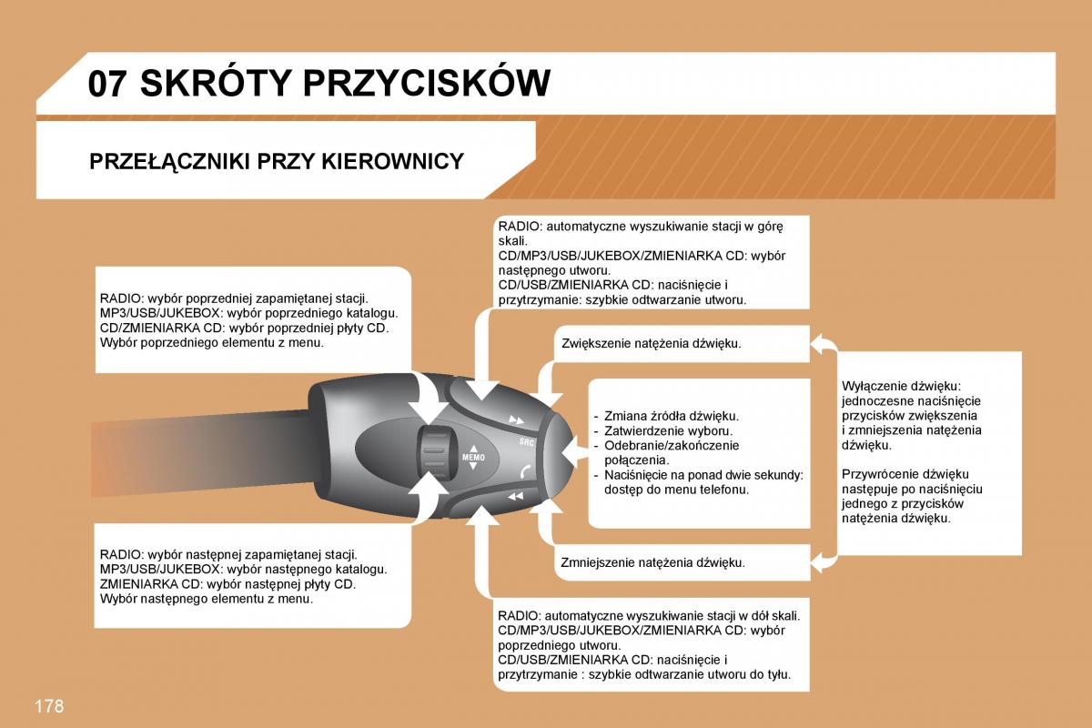 Peugeot 207 CC instrukcja obslugi / page 177