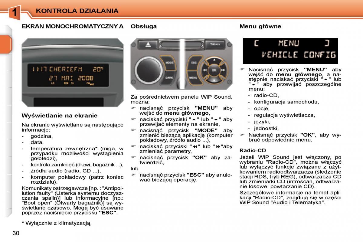 Peugeot 207 CC instrukcja obslugi / page 27