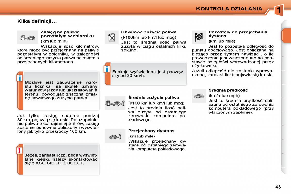 Peugeot 207 CC instrukcja obslugi / page 41