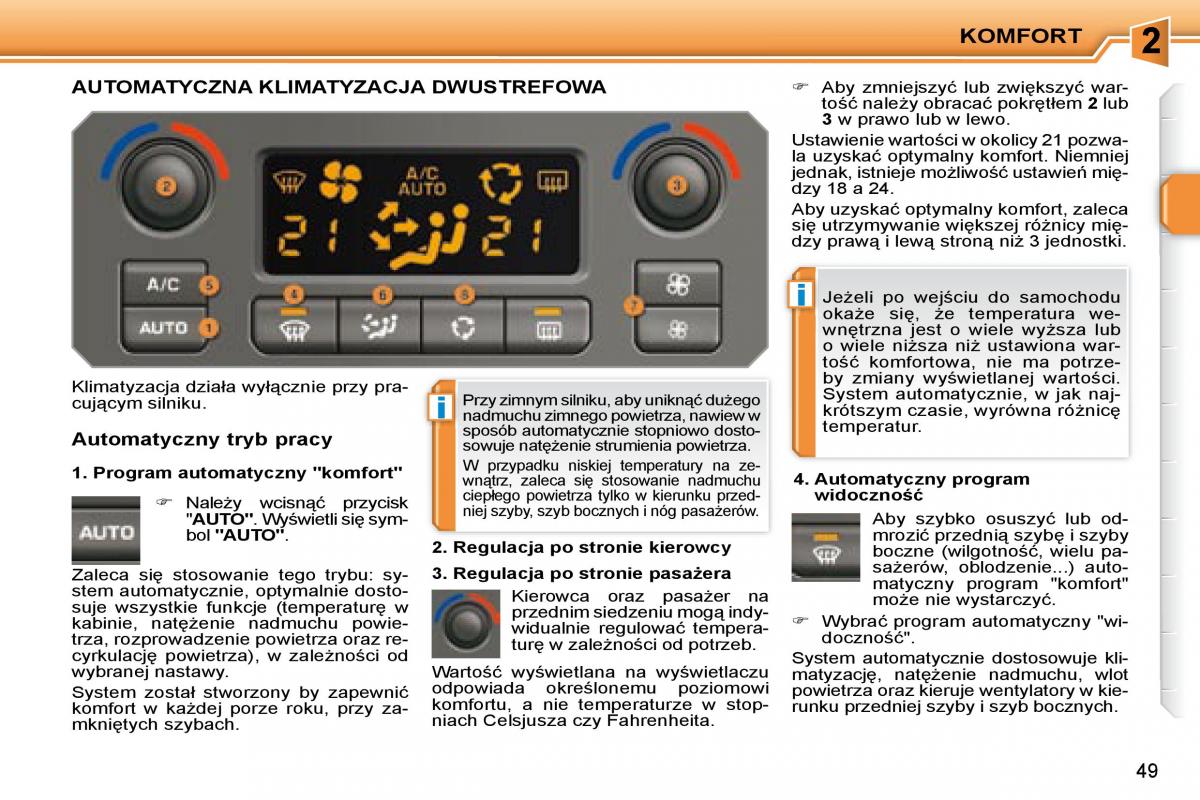 Peugeot 207 CC instrukcja obslugi / page 47