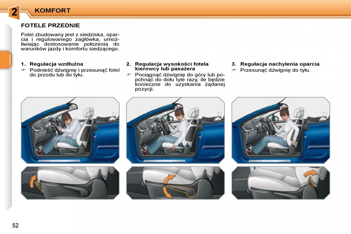 Peugeot 207 CC instrukcja obslugi / page 50