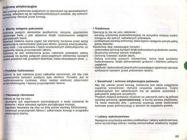 Renault 25 instrukcja obslugi / page 67