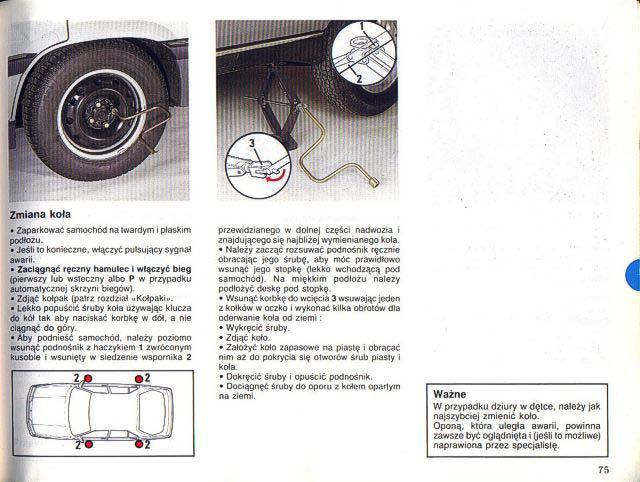 Renault 25 instrukcja obslugi / page 73