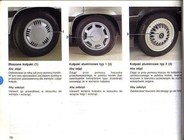 Renault 25 instrukcja obslugi / page 74