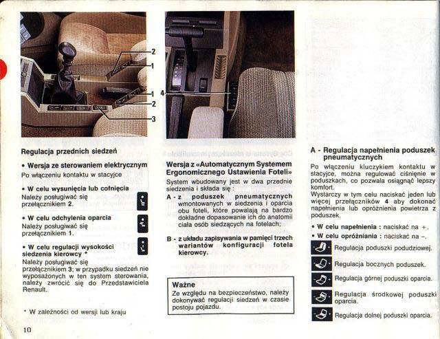 Renault 25 instrukcja obslugi / page 20