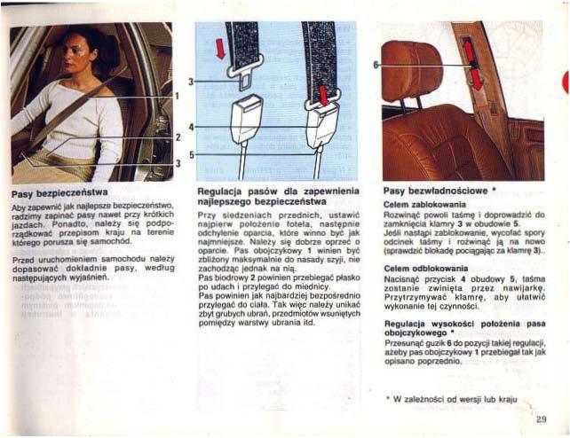 Renault 25 instrukcja obslugi / page 30