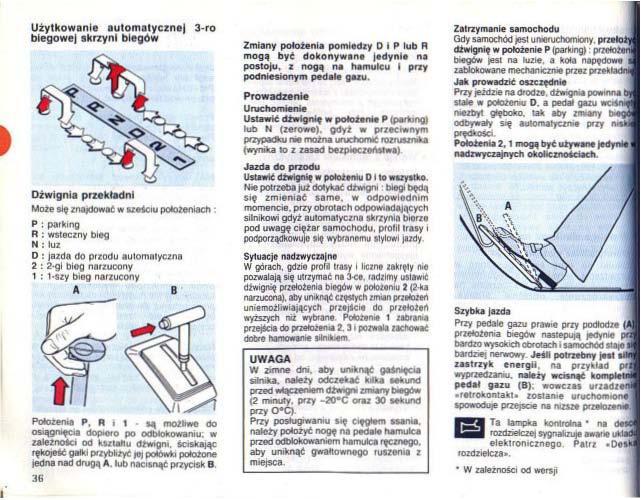 Renault 25 instrukcja obslugi / page 35